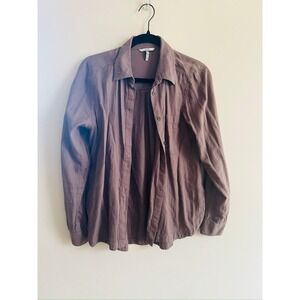 BKE Brown Button Down Shirt